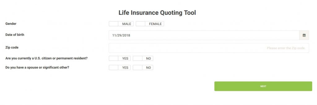 Developing a Life Insurance Quoting Software with SpreadsheetWeb