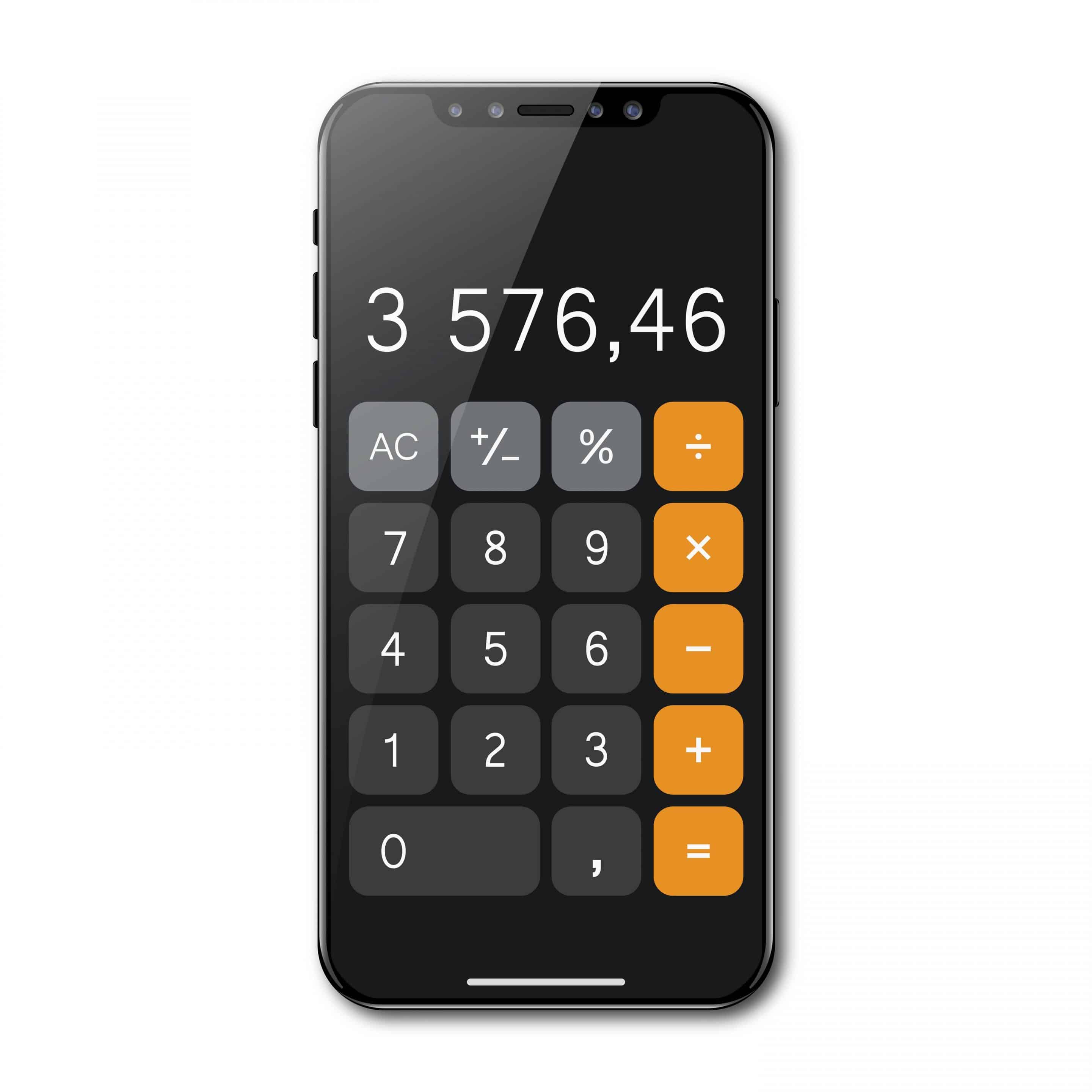 iPhone Calculator