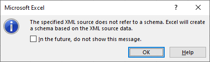 How to import XML files into Excel 02