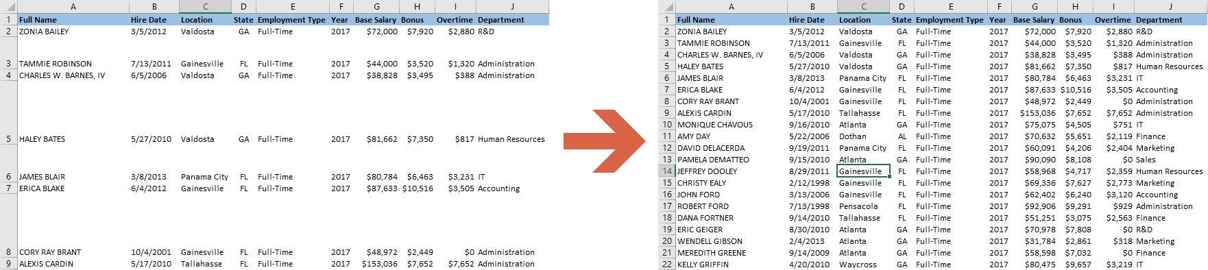 How to autofit rows using macros in Excel